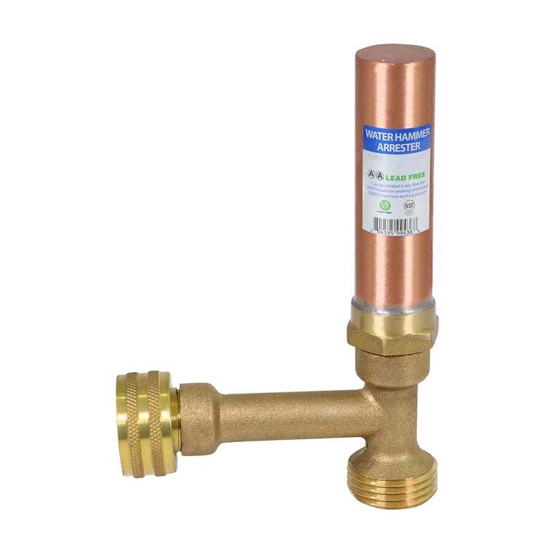 SUPPLYGIANT Supply Giant IBXN0056 Hose Bib Hammer Arrestor, 3/4", Copper - Image 1